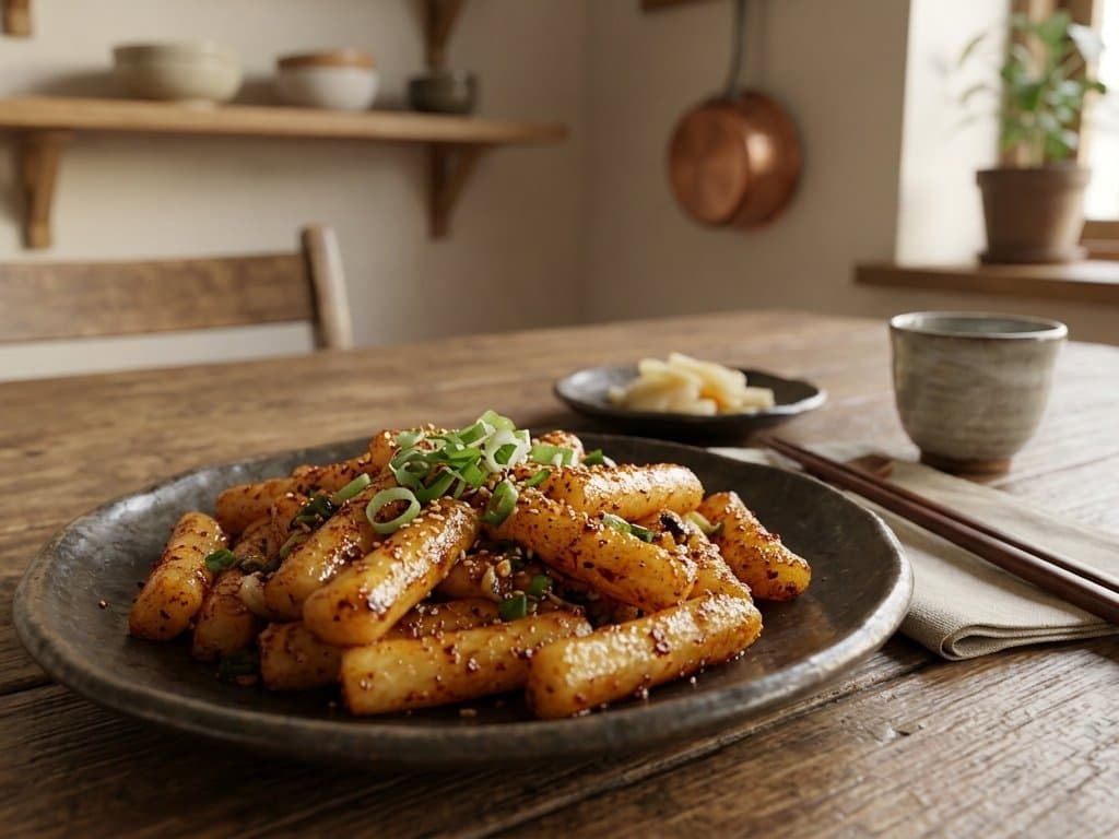 기름떡볶이