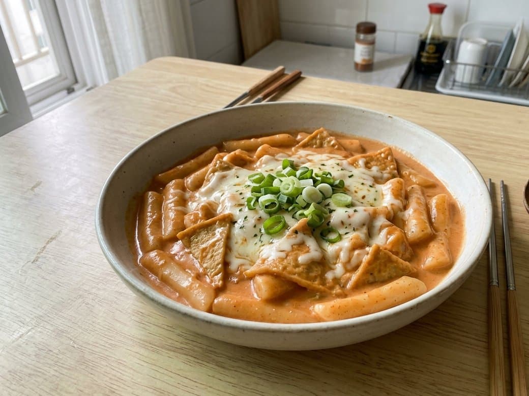 크리미 로제 떡볶이